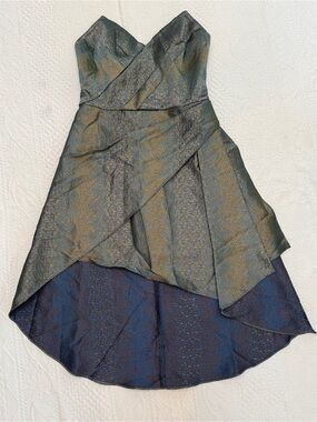 NWT Bebe Asymmymetrical Wrap Dress Cocktail Party Women’s Size 8